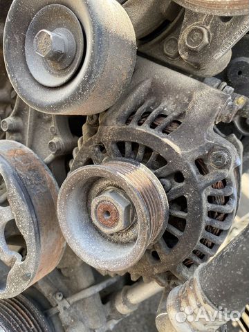 Генератор K20A Honda Edix BE4 ahga65