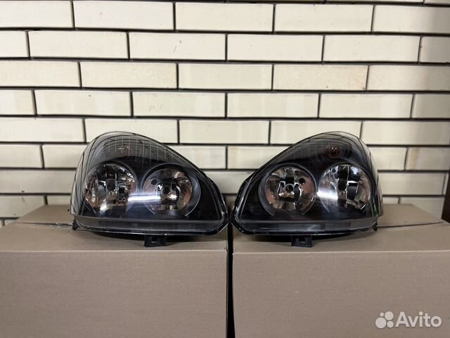 Фары на LADA priora приора черная маска Bosch