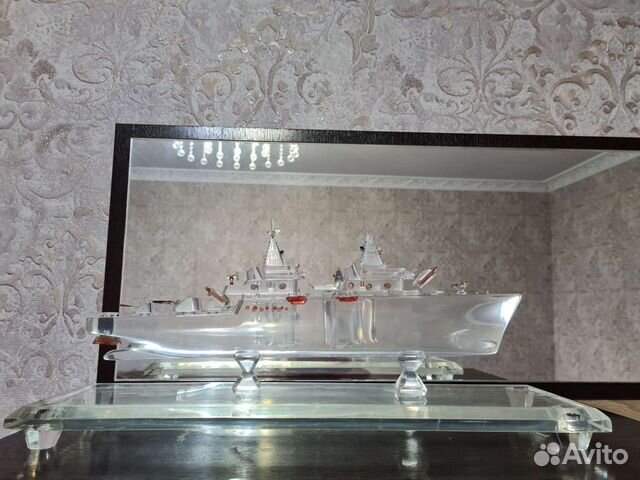 Макет боевого корабля СССР, оргстекло