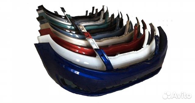 Бампер передний KIA RIO Киа Рио (2011-2015) в цвет