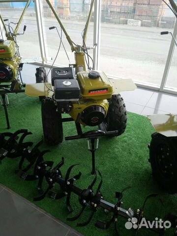 Мотоблок Дон 9л.с редукторный с понижайкой 3в пере