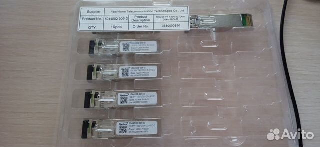 Модули FiberHome 10G SFP+ 20km