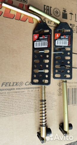 Ключ с карданом 8 мм 10 мм новый