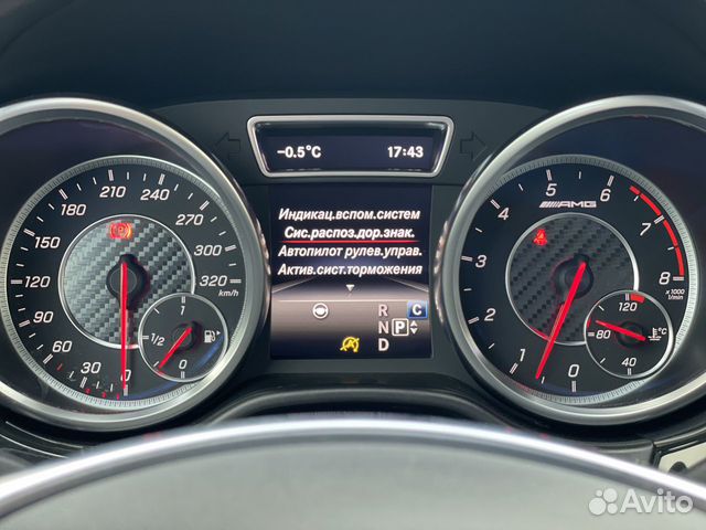 Mercedes-Benz GLE-класс AMG 5.5 AT, 2017, 75 000 км