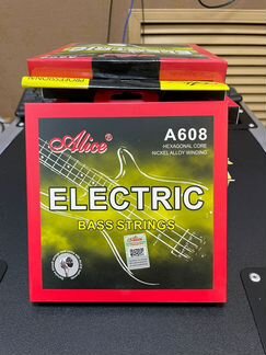 Комплект струн для бас-гитары, 045-105, Alice