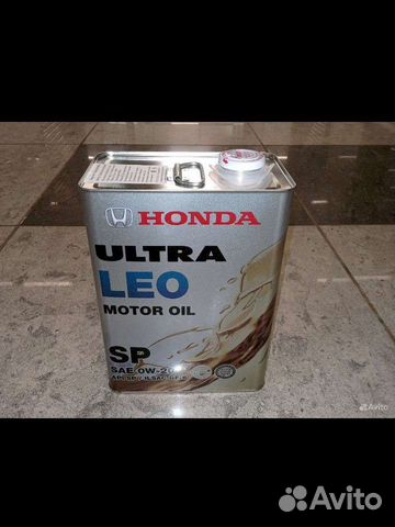Масло моторное Honda 0W20 4л Япония