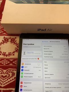 iPad Air 64Gb+cellular