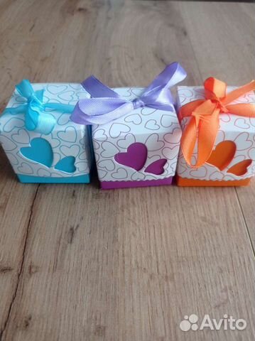 Подарочная упаковка, коробочка 4,5см*4,5см