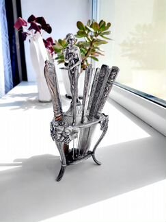 Подставка для ножей 1882 -93 год B.Buch. Warszawa