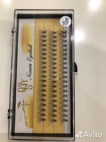 Ресницы пучки 10D 10 мм, 12 мм