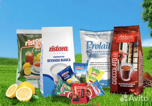 Ингредиенты для кофеавтоматов и кофемашин опт/розн