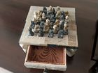 Шахматы ручной работы камень агельматалит объявление продам