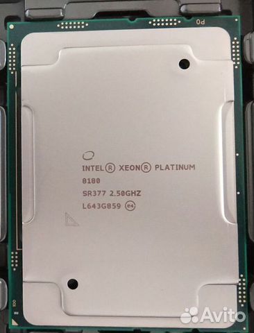 Процессоры Intel Xeon Platinum. Под заказ