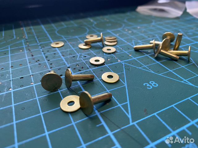 Заклепки латунь