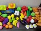 Игрушка, набор продуктов, овощи, фрукты