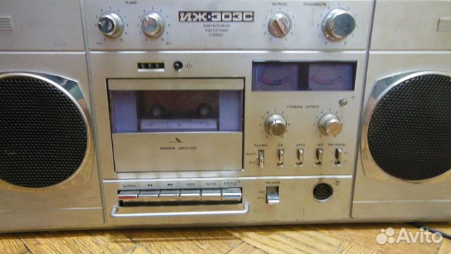 Кассетный магнитофон иж 303с