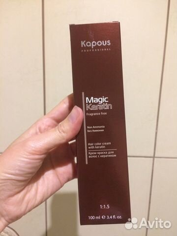 Kapous Magic Keratin - краска для волос