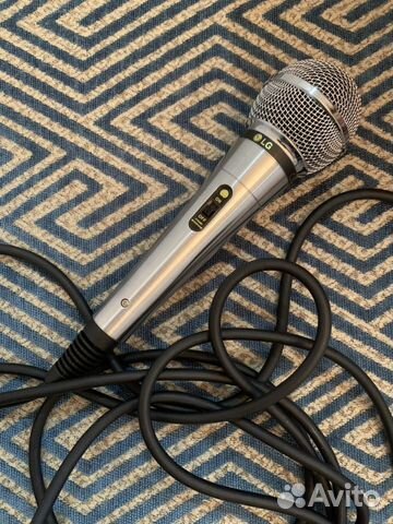 Микрофон для караоке LG+адаптер для микрофона