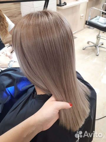 Окрашивание волос на дому