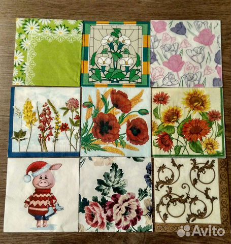 Салфетки для декупажа