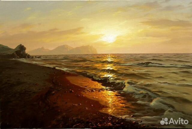 Картины маслом Морской пейзаж