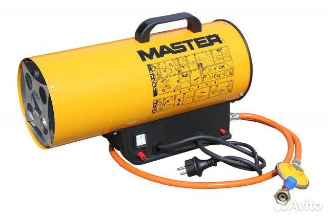 Газовые тепловые пушки, обогреватели в прокат