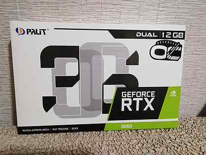 Видеокарта Palit nvidia RTX 3060, 12Гб, гарантия