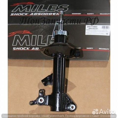 Амортизатор nissan primera P12 пер.лев.газ