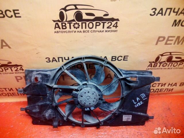 Диффузор с вентилятором в сборе передний Renault