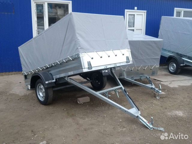 Прицеп легковой с тентом 2.5*1.3*1 от пфс