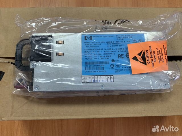 Блок питаня HP 460w dps-460 eba REV
