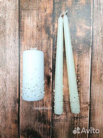 Свадебные свечи для церемонии семейный очаг на сва