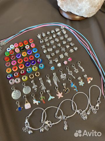 Набор для создания браслетов подарок девочке