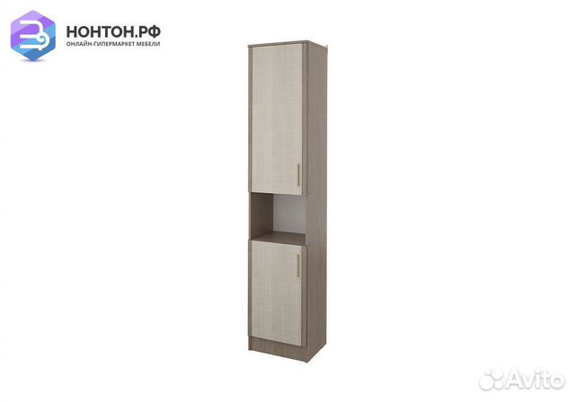 Шкаф однодверный Юта крослайн карамель / латте