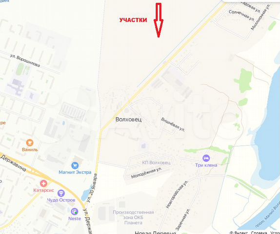 Участок 9 сот. (ИЖС)