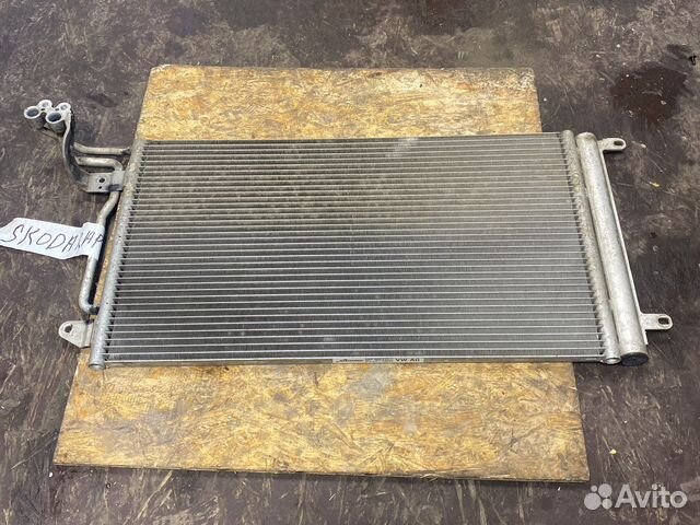 Радиатор кондиционера Skoda rapid