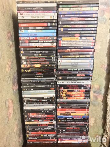 Коллекция blu-ray и dvd дисков