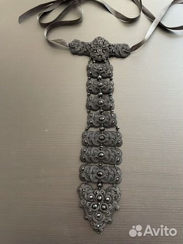 Галстук в стиле сутаж