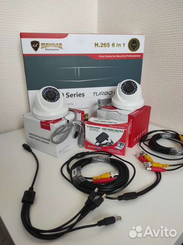 Набор видеонаблюдения для самостоятельного монтажа