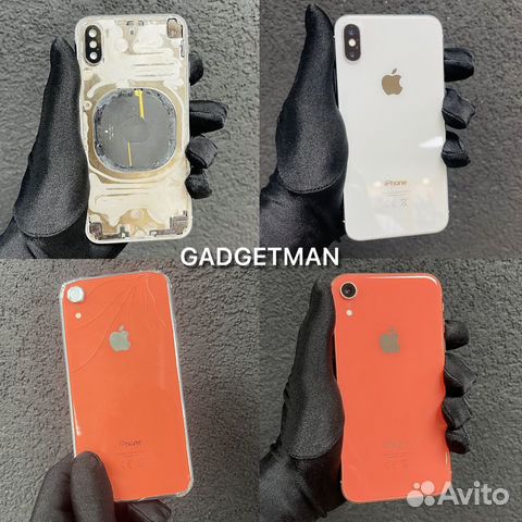 Замена задних стекол iPhone лазером