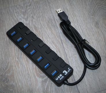 USB-разветвитель 3.0(USB-хаб) на 7 портов(Новый)