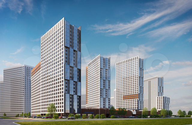 2-к. квартира, 61,1 м², 12/26 эт.