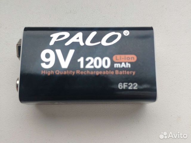 Аккумулятор 9V 