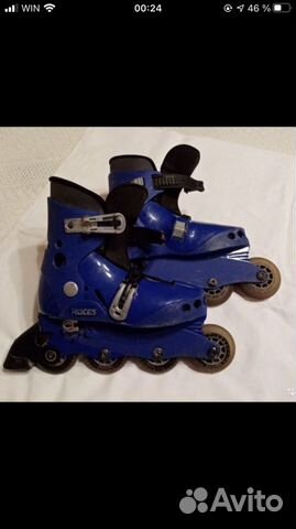 Роликовые коньки детские раздвижные