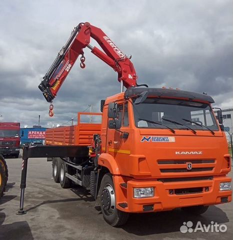 КамАЗ 65115 с КМУ, 2023