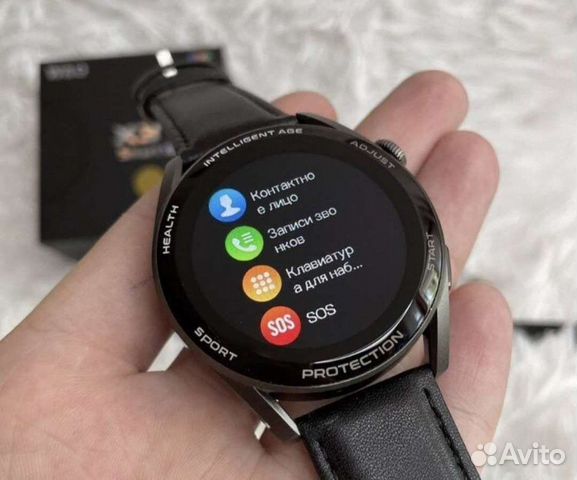 Smart watch x3 pro NFC круглые часы