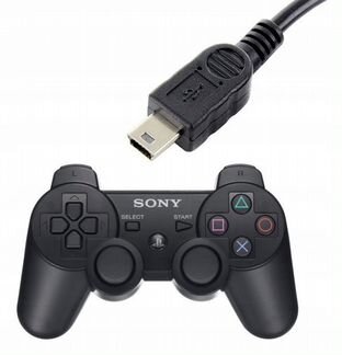 Кабель зарядки DualShock ps3 (mini USB)
