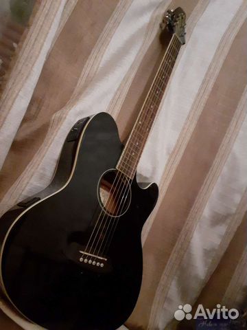 Электроаккустическая гитара ibanez TCY10e-bk