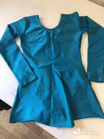 Гимнастическое платье- купальник, требуется для де