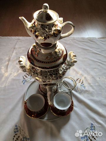 Новый керамический элетро самовар ручной работы